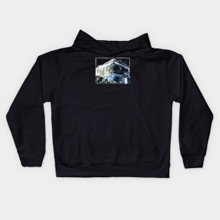 Mayan temple ruins Kids Hoodie